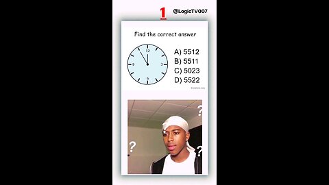 Can You Solve This Clock Puzzle? Find the Correct Answer!