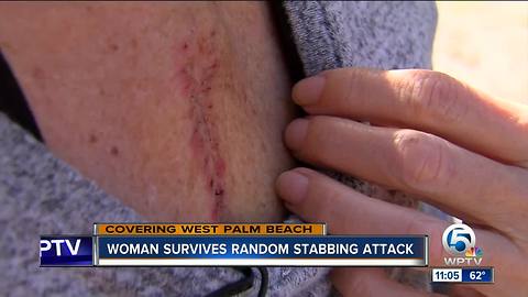 West Palm Beach stabbing survivor shares harrowing story