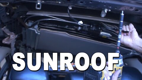 How to remove a sunroof - 2009 Subaru Outback