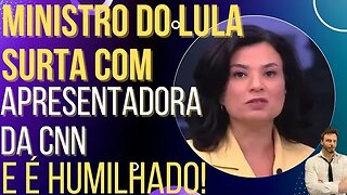 Ministro do Lula surta com apresentadora da CNN e é humilhado!