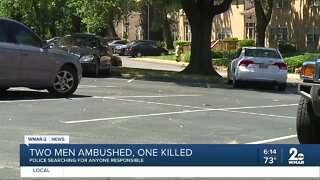 Two men ambushed, one killed