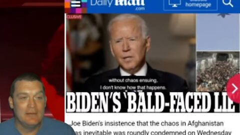 Joe Biden Lies to George Stephanopoulos about Afghanistan Withdrawl