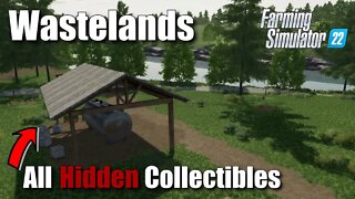 All Hidden Collectibles | Wastelands | Farming Simulator 22