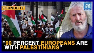 90 Percent Europeans Are With Palestinians: MP Mick Wallace