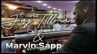 Jay Tillman on organ 🎹🙌🏾🎶🎵 Playing behind Marvin Sapp