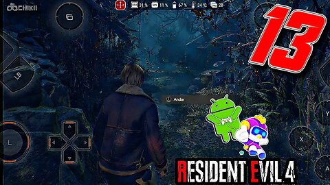 RESIDENT EVIL 4 REMAKE JOGANDO NO CELULAR| COM O APLICATIVO CHIKII EP13