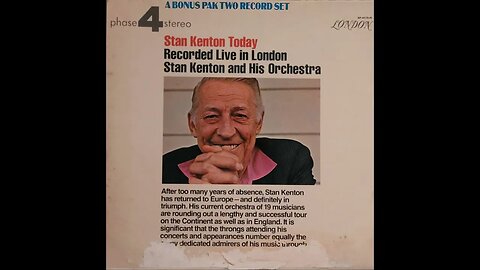 Stan Kenton Today: Recorded Live In London
