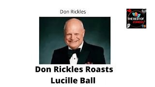 Don Rickles Roasts Lucille Ball Woman of the Hour - THE BEST OF COMEDY