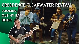 Como tocar LOOKIN' OUT MY BACK DOOR (Creedence Clearwater Revival) - Aula Completa + PDF