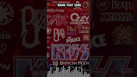 NAME THAT SONG NO. 96 🎤🎶🎸🥁 #rock #guitar #music #namethatsong