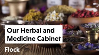 Our HERBAL & MEDICINAL Cabinet Tour for Medical Preparedness — Ep. 116