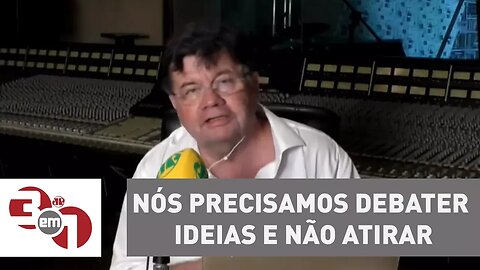 Marcelo Madureira: "Nós precisamos debater ideias e não atirar"