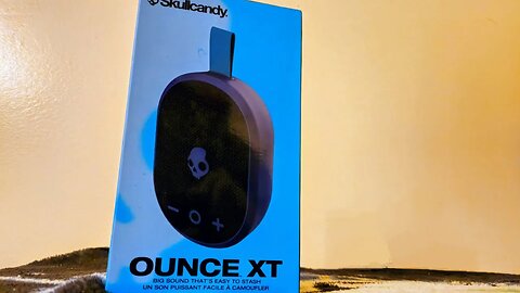 Skullcandy ounce Bluetooth speaker unboxing