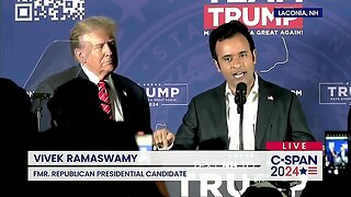 Donald Trump on Vivek Ramaswamy - "It's amazing the way you can like somebody when you win"