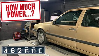 How much power has my 460,000 mile Volvo 850 T5 lost? Dyno Day.