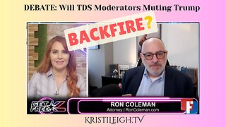 Kristi Leigh and Ron Coleman: Targeting TRUMP with LAWFARE and CNN's debate "MODERATORS"