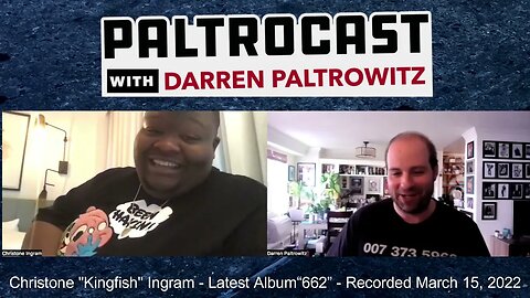 Christone "Kingfish" Ingram interview with Darren Paltrowitz