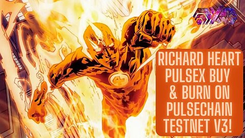 Richard Heart PulseX Buy & Burn On Pulsechain Testnet V3!