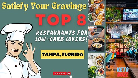Keto Food Paradise Found: Tampa, Florida's Hidden Top 8 Keto-Friendly Restaurants Unveiled!