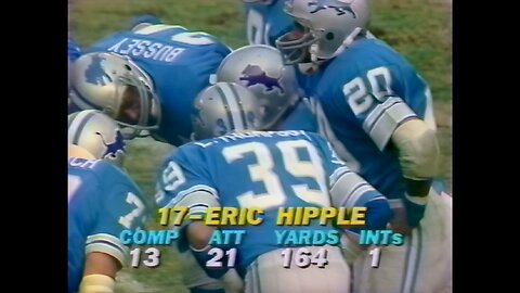 1982 Lions at Redskins - Divisional PO - (Part 1 of 3)