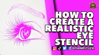 How To Make A Realistic Eye Stencil