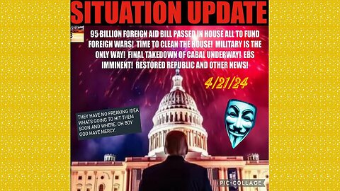 SITUATION UPDATE 4/21/24 - Is This The Start Of WW3?, Global Financial Crises,Cabal/Deep State Mafia