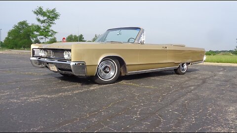 Survivor 1967 Chrysler Newport Convertible in Spice Gold & Ride on My Car Story with Lou Costabile