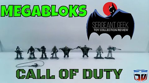 Toy Review Megabloks Call of Duty Minifigures