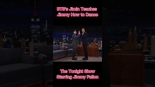 BTS's Jimin Teaches Jimmy How to Dance on The Tonight Show #shorts