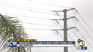 San Marcos neighbors fight plan to build more power lines