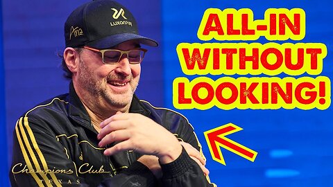 Phil Hellmuth Creates CHAOS By Moving All-in Blind! | A-Dream