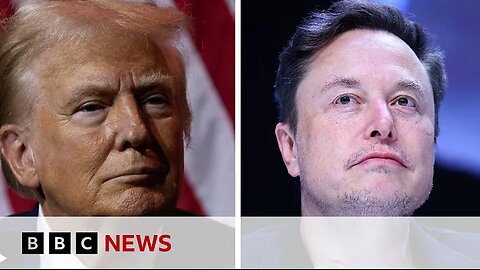 Elon Musk hosts friendly discussion with Donald Trump on X after tech delays / BBC News