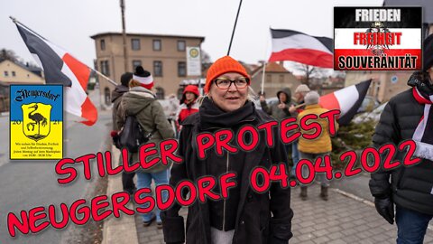 Stiller Protest in Neugersdorf vom 04.04.2022