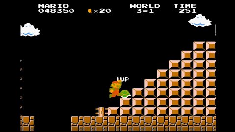 Super Mario Bros. 1986 NES (Gameplay)