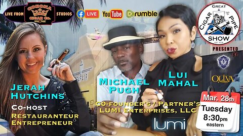 Jerah Hutchins welcomes the "dynamic duo" , Lui Mahal and Michael Pugh of LUMI LUX LIFE