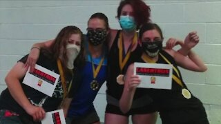 First all-women team wins laser tag tournament