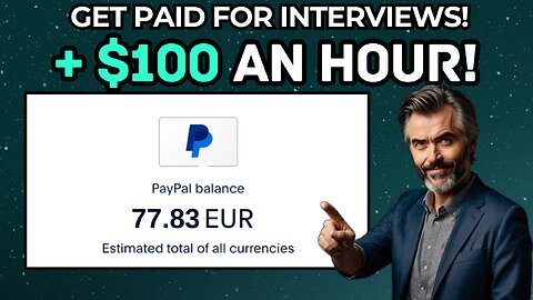 Earn Up To 100$ A Day By Participating In Interviews!