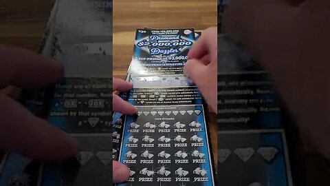 Testing $30 Scratch Off Lottery Tickets Diamond Dazzlers!