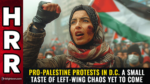 Pro-Palestine PROTESTS in D.C. a small taste of left-wing CHAOS yet to come