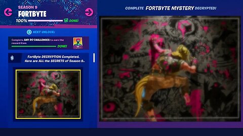 FULL "FORTBYTE PUZZLE" 100% COMPLETE! NEW FORTBYTE PICTURE REVEALED! (SOLVED FORTBYTE PUZZLE LEAKED)