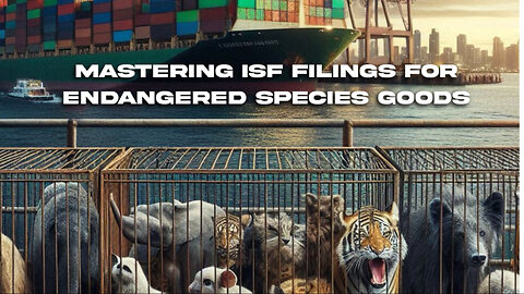 Navigating Endangered Species Regulations: Filing ISF for Imports