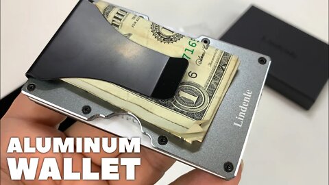 Minimalist Slim Aluminum Money Clip Wallet Review