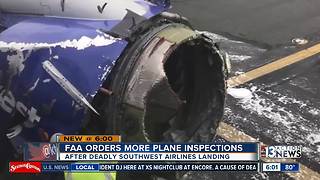 FAA orders more inspections of jet engines after deadly accident