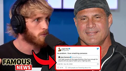Logan Paul Destroys Jose Canseco With Smashing Tweet About Josie | Famous News