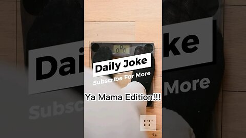 Daily Joke Ya Mama Edition - Need a Laugh 😉 😂🤣😁 #dailyjoke #youtubeshort #humor #jokeoftheday