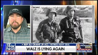 Rep Eli Crane: What Walz Shouldn't Be Proud With Is Lying About His Service