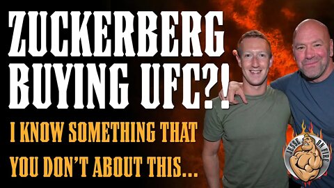 Mark Zuckerberg BUYING UFC?? Here is What You DON'T Know...