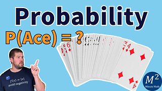What is the Probability of Drawing an Ace at Random from a Deck of Cards #probability #mathhelp