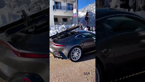 Luxury Cars, Luxury Lifestyle | SKIING WITH STYLE #shorts #luxury #car