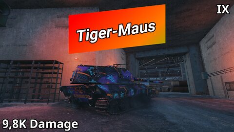Pz.Kpfw. Tiger-Maus 120t (9,8K Damage) | World of Tanks